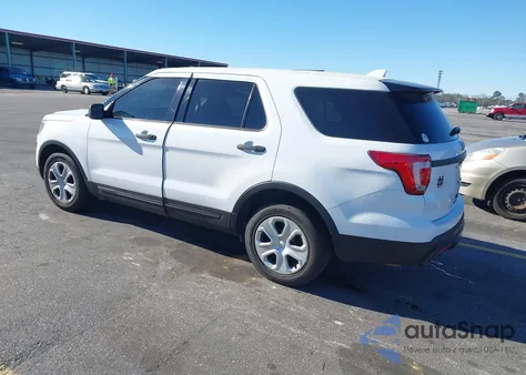 2016 Ford Utility Police Interceptor из США, поврежденный, VIN 1FM5K8AR5GGD31259